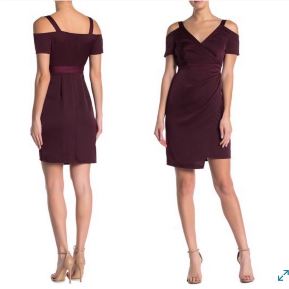 ❤️ALL SAINTS • maroon cocktail dress